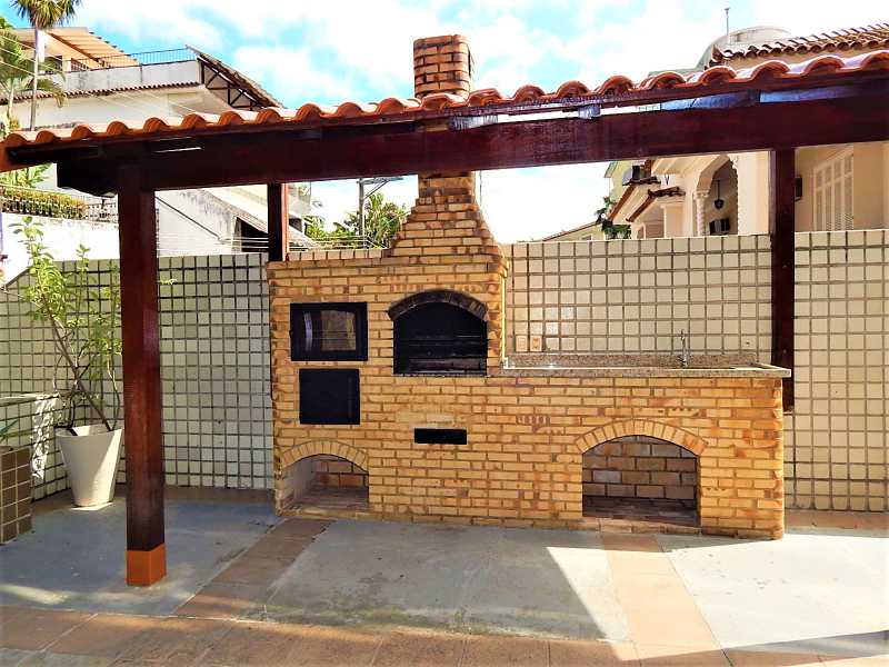 Conheça Churrasqueira do imóvel - Apartamento 4 quartos à venda Rio de Janeiro,RJ - R$ 789.000 - TIJUCAAMPLO - 17 Churrasqueira - 17