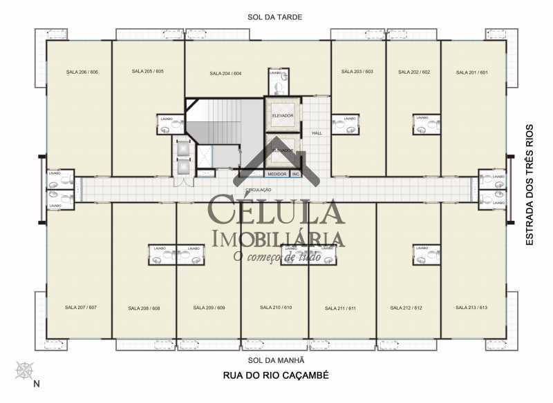 Conheça foto10 do imóvel - Sala Comercial 28m² à venda Estrada dos Três Rios,Rio de Janeiro,RJ Freguesia (Jacarepaguá) - R$ 92.000 - CISL10001 - 9 foto10 - 9