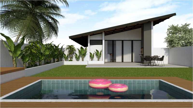 Conheça Fachada Fundos do imóvel - Casa em Condomínio 4 quartos à venda Fazenda Muriqui, Mangaratiba - R$ 950.000 - FMK34 - 3 Fachada Fundos - 3