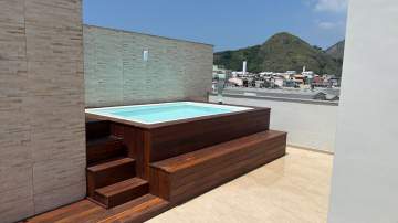 Imperdível - Cobertura 3 quartos à venda Rio de Janeiro,RJ Recreio dos Bandeirantes - R$ 1.150.000 - RPCO30071
