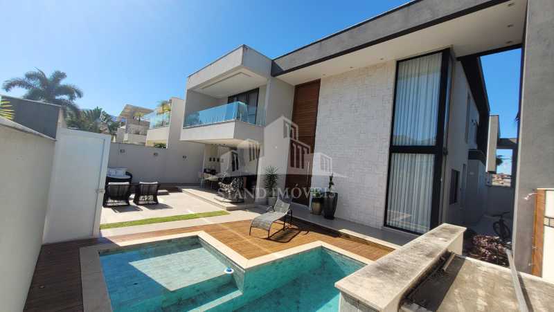 Imperdível - Casa em Condomínio 5 quartos à venda Rio de Janeiro,RJ Recreio dos Bandeirantes - R$ 4.600.000 - RPCN50038