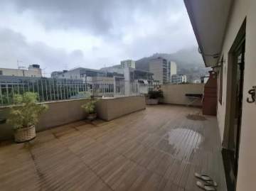 Tijuca - Rua Marquês de Valença, Cobertura linear com suíte e churrasqueira. - BTCO30141