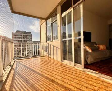 Grajau - Rua Barão de Mesquita - Apartamento 1 quarto, varanda, cozinha planejada e 1 vaga. - BTAP10350