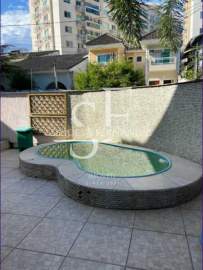 Ótima localização - Freguesia- Rua Zoroastro Pamplona, casa duplex em condomínio, 3 suítes, 4 vagas, piscina - BTCN30034