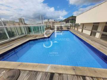 Imperdível - Tijuca - Rua São Francisco Xavier- Apartamento varanda 2 quartos sendo 1 suíte, 1 vaga. - BTAP21623