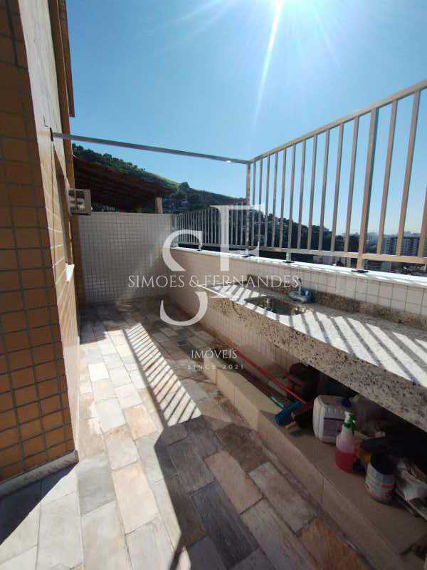 Conheça 31 do imóvel - Tijuca - Rua Conde de Bonfim - Cobertura Duplex varandão, 3 quartos, 2 suítes, total infraestrutura, 3 vagas. - BTAP31258 - 24 31 - 24