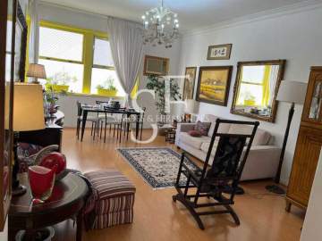 Copacabana - Rua Xavier da Silveira - Apartamento sala dois ambientes, 3 quartos 1 suíte e dependência completa. - BTAP31262