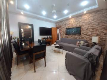 Tijuca - Rua Professor Lafaiete Cortes - Apartamento sala 3 quartos, reformado - Mobiliado. - BTAP31308