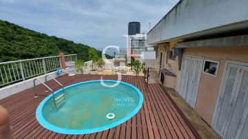 Espetacular - São Conrado - Cobertura com vista cinematográfica, piscina, churrasqueira, 3 quartos, 2 suítes e 3 vagas na escritura. Desocupada. - BTCO30032