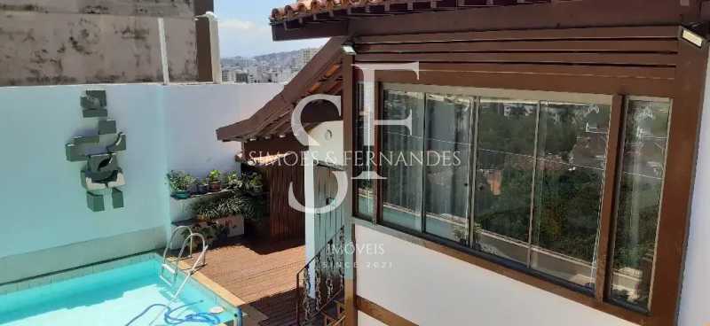 Conheça rj-rio-de-janeiro-tijuca-rua-u do imóvel - Tijuca - Rua Uruguai - Cobertura tríplex 4 quartos, sendo 1 suíte, 3 salas, dependência completa, piscina, sauna e churrasqueira. - BTCO40087 - 23 rj-rio-de-janeiro-tijuca-rua-u - 23