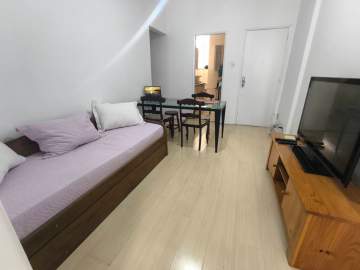 Oportunidade - Copacabana - Rua Barata Ribeiro - Apartamento 2 quartos com dependência completa - BTAP22214