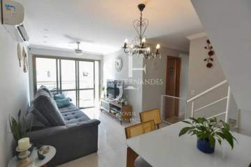 Oportunidade - Tijuca - Rua Bom Pastor - Cobertura Duplex, 4 quartos ( 1 suíte ), varanda, 2 salas, terraço, área gourmet, piscina, 2 vagas. - BTCO40094