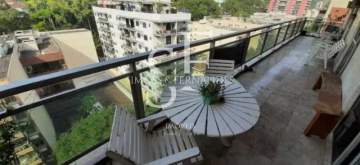 Oportunidade - Tijuca - Rua Dezoito de Outubro - Apartamento 4 quartos com 3 vagas de garagem e varandão. - BTAP40276