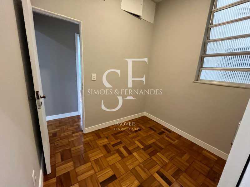 Conheça quarto serv.2. do imóvel - Praça da Bandeira - Rua Felisberto de Menezes - Apartamento totalmente reformado, 2 quartos com dependência completa. - BTAP22339 - 12 quarto serv.2. - 12