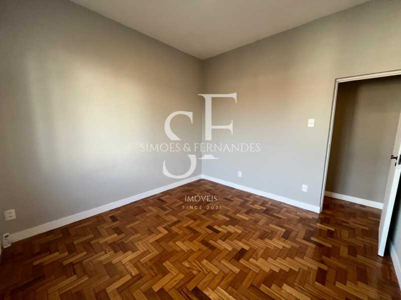 Conheça quarto 2 1. do imóvel - Praça da Bandeira - Rua Felisberto de Menezes - Apartamento totalmente reformado, 2 quartos com dependência completa. - BTAP22339 - 10 quarto 2 1. - 10