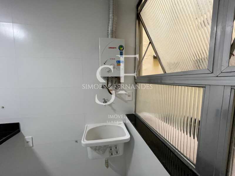Conheça tanque. do imóvel - Praça da Bandeira - Rua Felisberto de Menezes - Apartamento totalmente reformado, 2 quartos com dependência completa. - BTAP22339 - 22 tanque. - 22