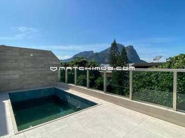 Ótima localização - Jardim Oceânico com linda vista para Pedra da Gávea - 134CO
