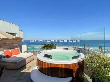Condomínio Sunset Drive - Ótima localização - Excelente cobertura duplex à venda na Av Lúcio Costa, Barra da Tijuca. - 180CO
