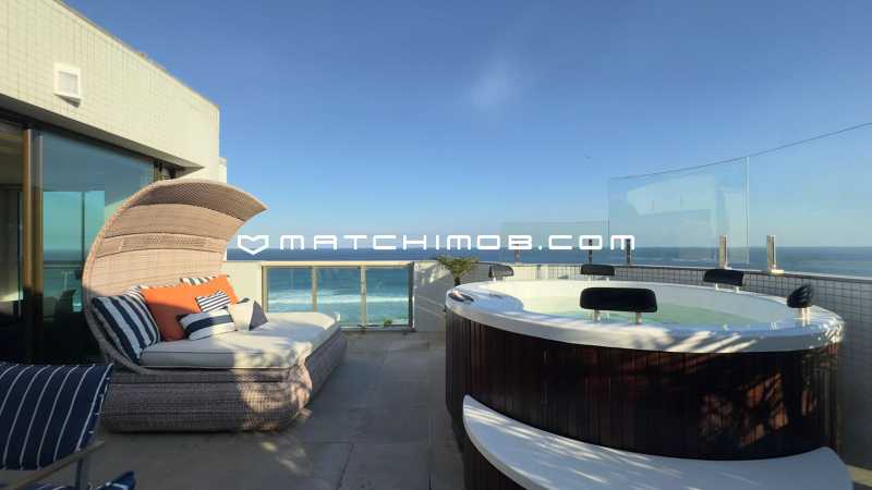Conheça Barra da Tijuca do imóvel - Cobertura Frontal Mar na praia da Barra da Tijuca - 882CO - 1 Barra da Tijuca - 1