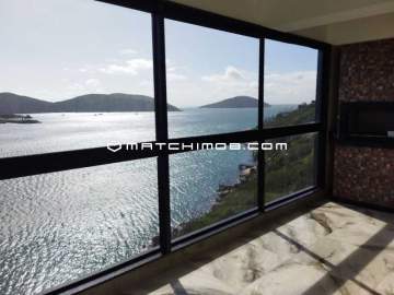 Condomínio Pontal do Atalaia - A famosa casa de vidro em Arraial ! Potencial para ser algo único e impressionantes! Oportunidade! - 419CA