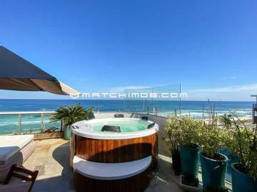 Condomínio Sunset Drive - Vendido - VENDIDO. Excelente cobertura duplex à venda na Av. Lúcio Costa, Barra da Tijuca. - 180CO2