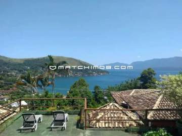 Condomínio Portogalo - Ótima localização - Casa dentro do Condomínio Portogalo com vista Maravilhosa para Ilha Grande - 542CA