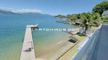 Ótima localização - Casa à venda com Praia Privativa e Acesso Privado em Mombaça - Angra dos Reis - 612CA