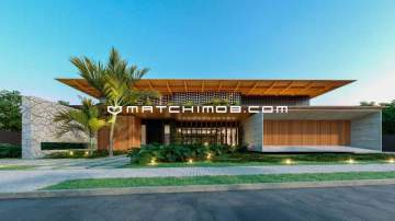 Condomínio Portobello Resort e Safári - Ótima localização - Terreno com projeto à venda no Portobello Resort & Safari - Mangaratiba - 731TE
