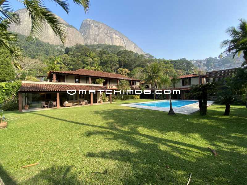 Conheça Gávea do imóvel - Casa à venda com vista para o Cristo e Lagoa, no alto Gávea - Rio de Janeiro - 900CA - 2 Gávea - 2