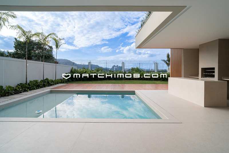Conheça Alphaville do imóvel - Casa com vista para a lagoa à venda no condomínio Alphaville - Barra da Tijuca - 918CA - 9 Alphaville - 9
