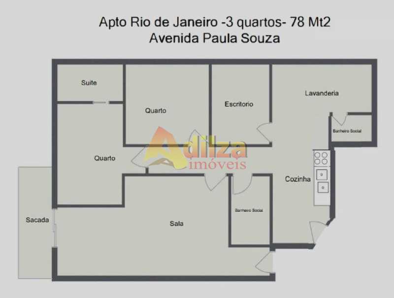 Conheça 872270308752052 do imóvel - Apartamento à venda Avenida Paula Sousa,Maracanã, Rio de Janeiro - R$ 567.000 - TIAP30360 - 17 872270308752052 - 17