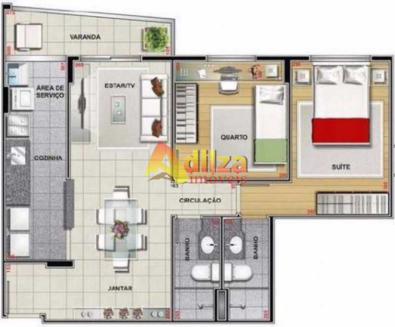 Conheça 1369_G1474053102 do imóvel - Apartamento à venda Rua Barão de Itapagipe, Rio Comprido, Rio de Janeiro - R$ 440.000 - TIAP20777 - 2 1369_G1474053102 - 2
