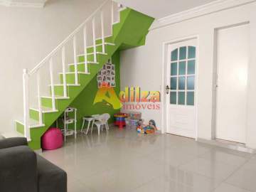 Casa de Vila 3 quartos à venda Praça da Bandeira, Rio de Janeiro - R$ 430.000 - TICV30028