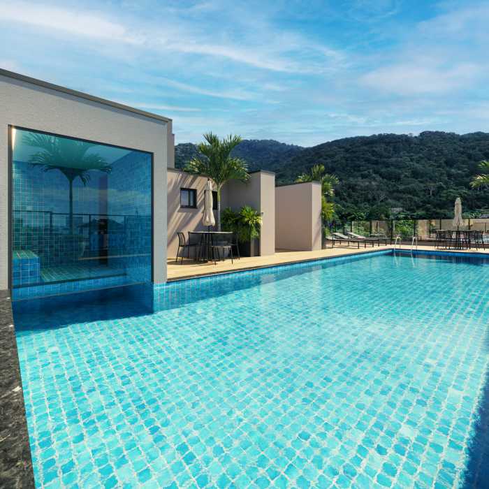 Conheça PISCINA_SAUNA_BLOCO-B_ALPHA-SI do imóvel - Alpha Side - Apartamentos de 1 ou 2 suítes com ate 70m² em Ubatuba/SP - SZAP20301 - 19 PISCINA_SAUNA_BLOCO-B_ALPHA-SI - 19