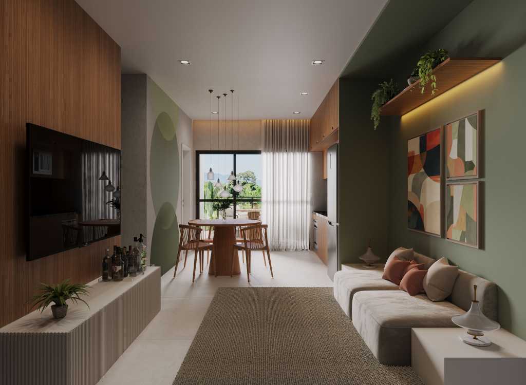 Conheça SALA-FINAL-2-TORRE-A do imóvel - Alpha Side - Apartamentos de 1 ou 2 suítes com ate 70m² em Ubatuba/SP - SZAP20301 - 4 SALA-FINAL-2-TORRE-A - 4