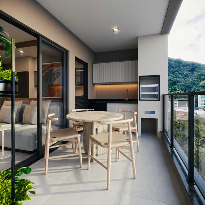 Conheça VARANDA-TIPO_BLOCO-B_FINAL-04_ do imóvel - Alpha Side - Apartamentos de 1 ou 2 suítes com ate 70m² em Ubatuba/SP - SZAP20301 - 13 VARANDA-TIPO_BLOCO-B_FINAL-04_ - 13