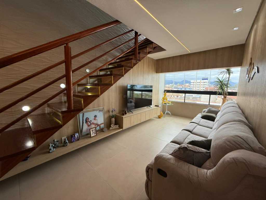 Cobertura mobiliada com 224 m² de Área Total em Ubatuba/SP - SZCO40012