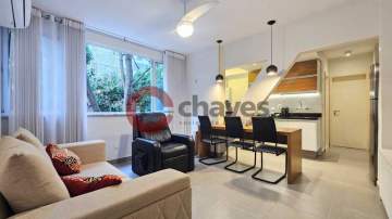 Apartamento 1 quarto para alugar Leblon, Rio de Janeiro - R$ 6.500 - CIAP10069