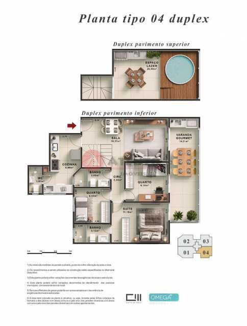 Planta do duplex . - 1
