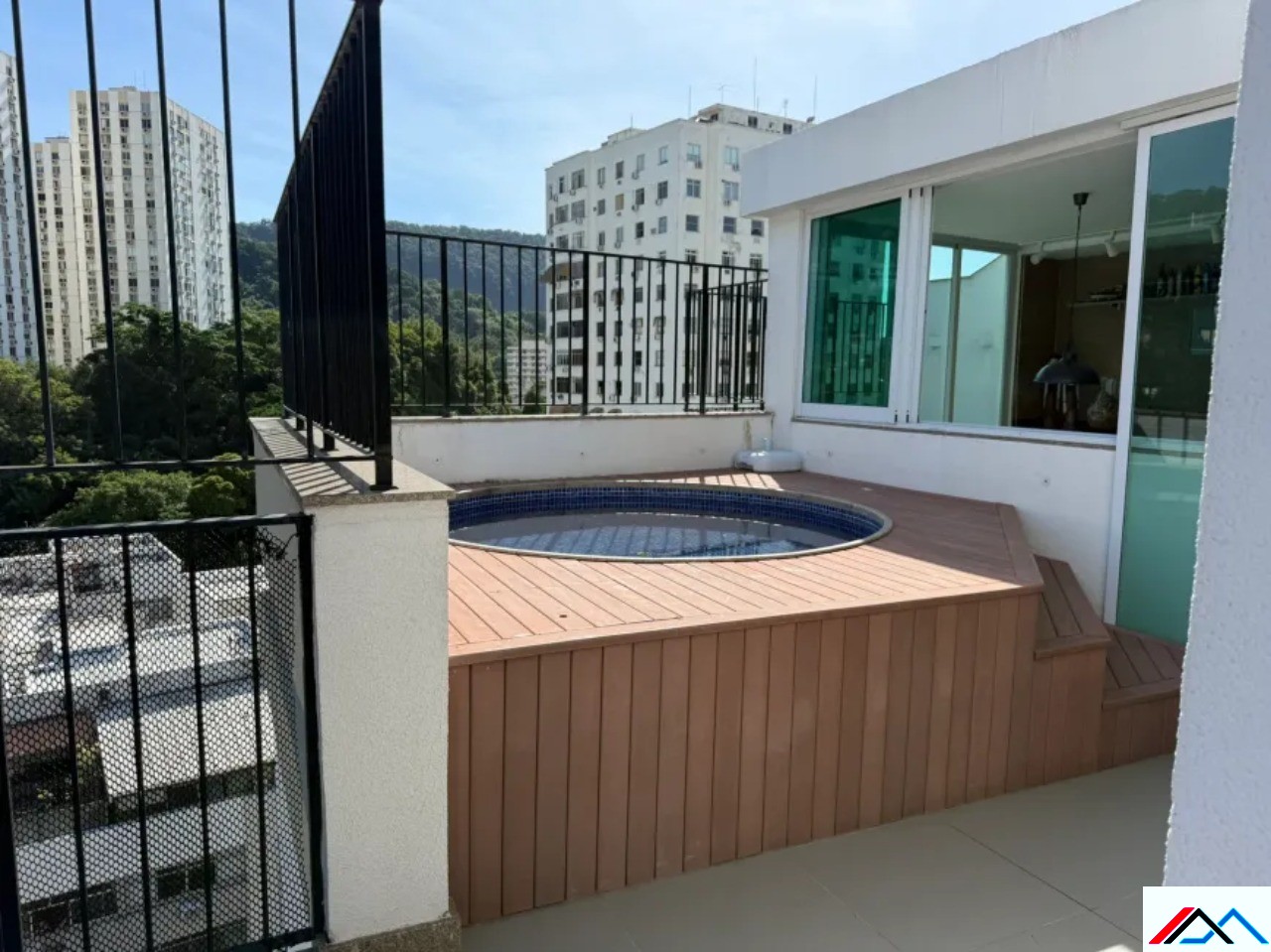 Conheça Foto 04 do imóvel - Cobertura à venda Rua General Glicério, Laranjeiras, Rio de Janeiro - R$ 2.380.000 - AP01966 - 4 Foto 04 - 4