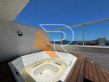 À venda cobertura de loft com 90 m², 2 vagas na Praia de Piratininga, Região Oceânica de Niterói - RJ. - NTLO10001