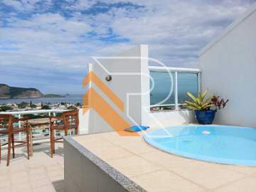 Ótima localização - À Venda Cobertura com 2 Quartos em Camboinhas, Região Oceânica de Niterói, RJ - NTCO20006