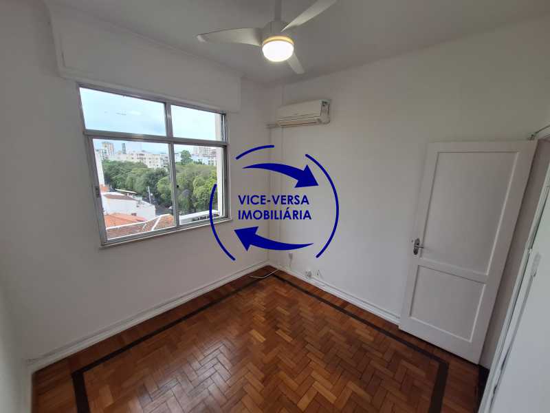 Conheça Quarto 1 do imóvel - Apartamento 2 quartos para alugar Grajaú, Rio de Janeiro - R$ 2.200 - ER112 - 9 Quarto 1 - 9