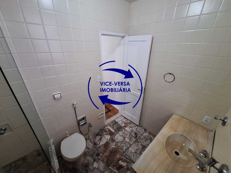 Conheça Banheiro social do imóvel - Apartamento 2 quartos para alugar Grajaú, Rio de Janeiro - R$ 2.200 - ER112 - 15 Banheiro social - 15
