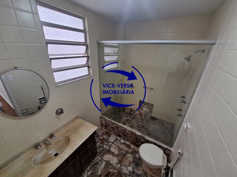 Conheça Banheiro social do imóvel - Apartamento 2 quartos para alugar Grajaú, Rio de Janeiro - R$ 2.200 - ER112 - 16 Banheiro social - 16