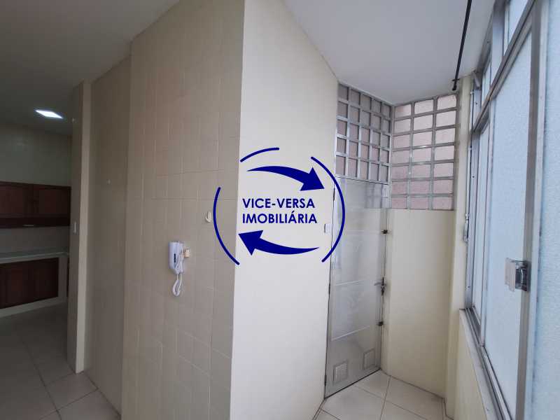 Conheça Área de serviço do imóvel - Apartamento 2 quartos para alugar Grajaú, Rio de Janeiro - R$ 2.200 - ER112 - 23 Área de serviço - 23