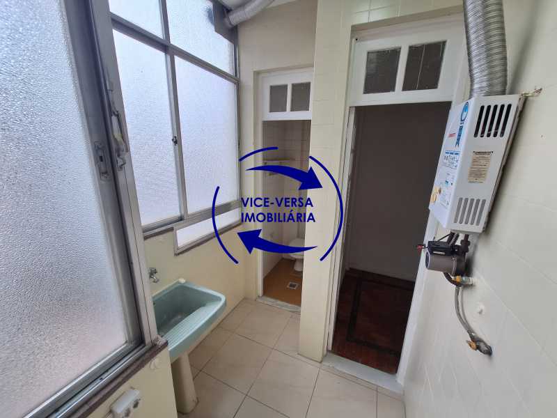 Conheça Área de serviço do imóvel - Apartamento 2 quartos para alugar Grajaú, Rio de Janeiro - R$ 2.200 - ER112 - 26 Área de serviço - 26