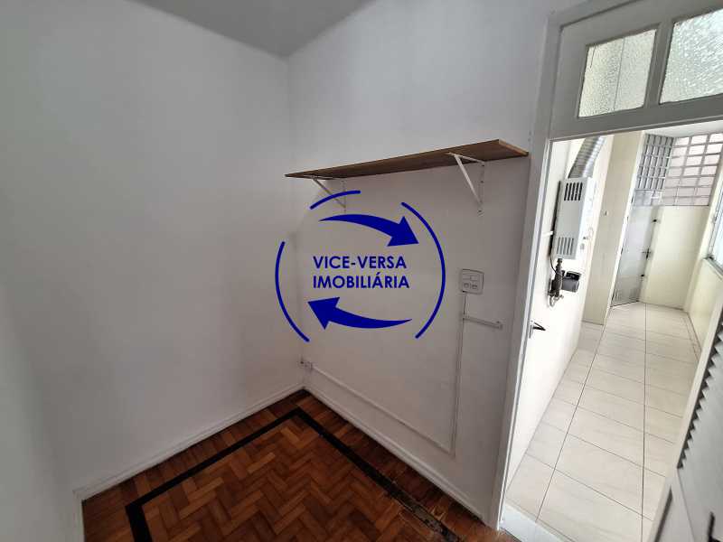 Conheça Dependências de empregada do imóvel - Apartamento 2 quartos para alugar Grajaú, Rio de Janeiro - R$ 2.200 - ER112 - 27 Dependências de empregada - 27