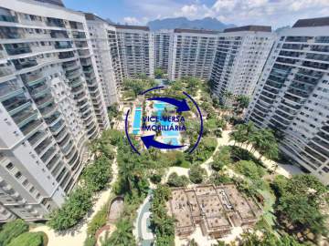Barra Olímpica, andar alto com 113 m², salão, varanda, 3 quartos (suíte), demais dependências completas, 2 vagas, super infraestrutura lazer, segurança e serviços - 1522