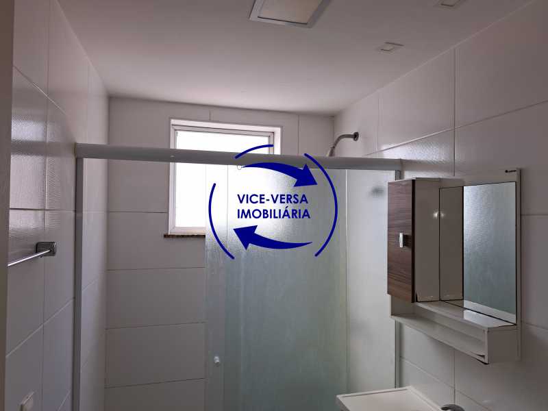 Conheça Banheiro do imóvel - Próximo Mterô! Rua Conde Bonfim, sala e quarto com dependências completas, garagem, vazio, em ótimo estado. - 1545 - 10 Banheiro - 10